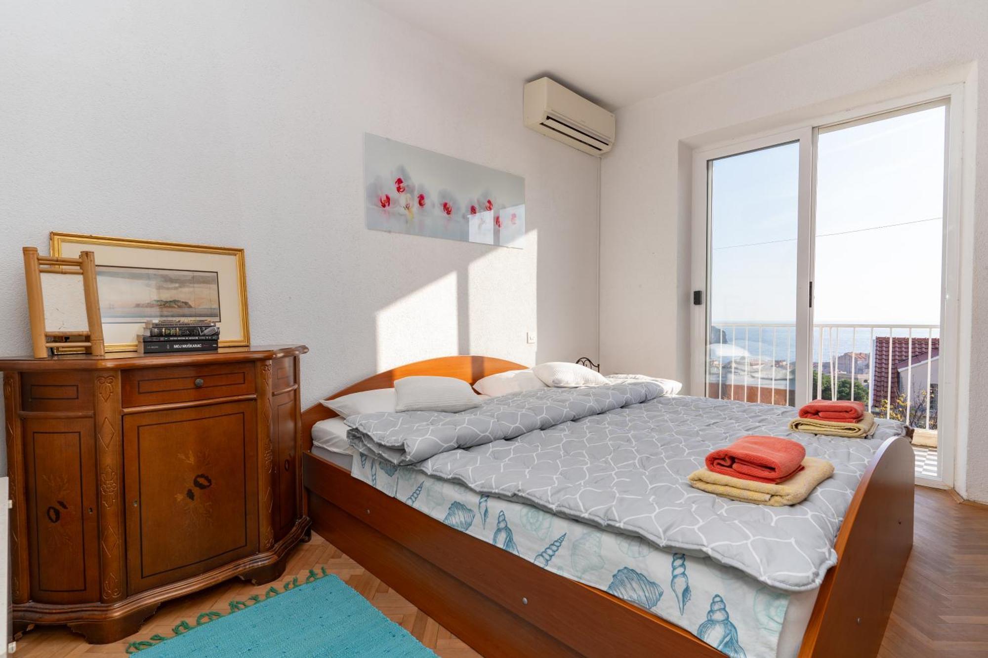 Sea And Old City View Apartment دوبروفينك المظهر الخارجي الصورة